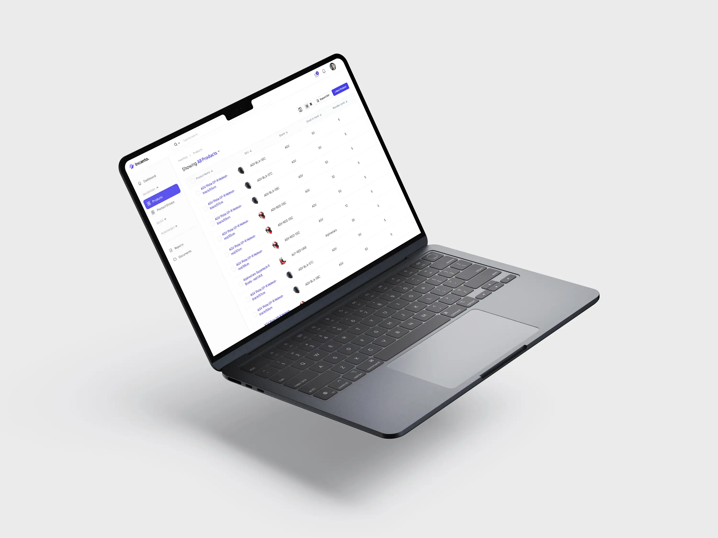 Inventory & Asset Management System blueprint preview